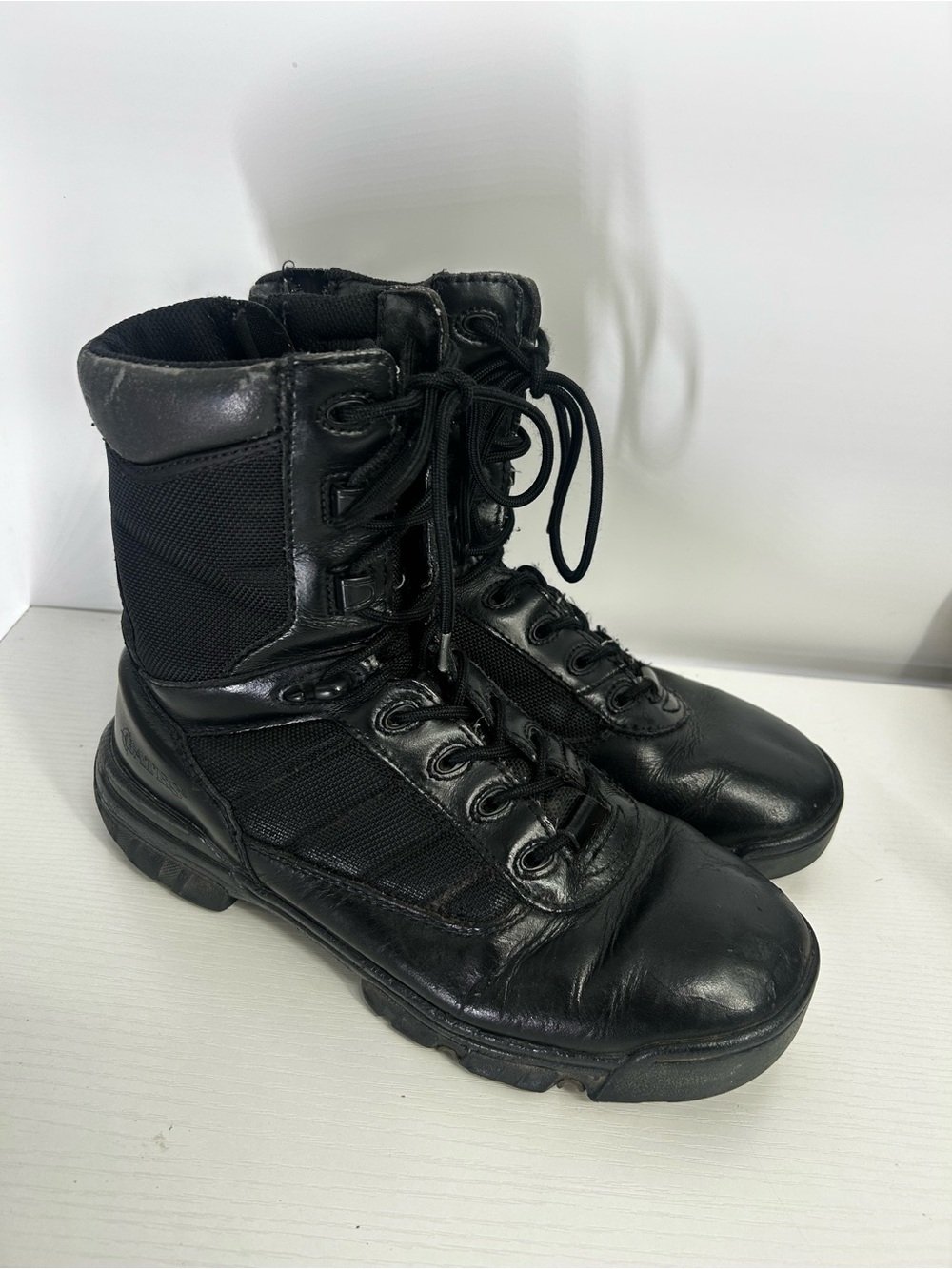 Bates Tactical Duty Boots Black Leather Lace Up Military Work Men’s 9 1/2